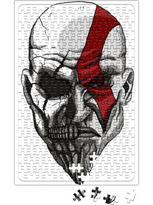 Baskı Dükkanı Kratos Death And Rage Puzzle 240 Parça Yapboz