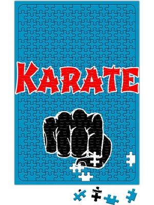 Baskı Dükkanı Karate Puzzle 240 Parça Yapboz