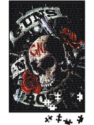 Baskı Dükkanı Guns N Roses Guns Roses Estampa Puzzle 240 Parça Yapboz