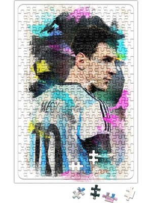 Baskı Dükkanı Messi Argentino Puzzle 240 Parça Yapboz