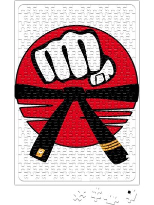 Baskı Dükkanı Kara Kuşak Puzzle 240 Parça Yapboz