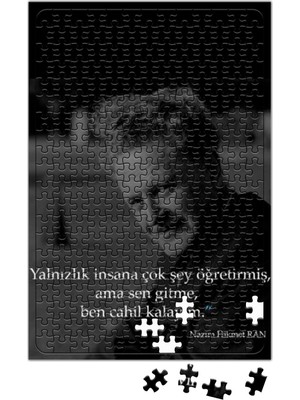 Baskı Dükkanı Nazım Hikmet Söz 0 Puzzle 240 Parça Yapboz