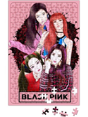 Baskı Dükkanı Black Pink Blackpink Puzzle 240 Parça Yapboz
