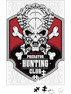 Baskı Dükkanı Predator Hunting Club Puzzle 240 Parça Yapboz