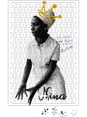 Baskı Dükkanı Nina Simone Puzzle 240 Parça Yapboz