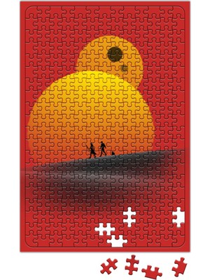 Baskı Dükkanı Star Wars Under The Suns Puzzle 240 Parça Yapboz