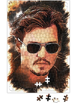 Baskı Dükkanı Johnny Depp Puzzle 240 Parça Yapboz