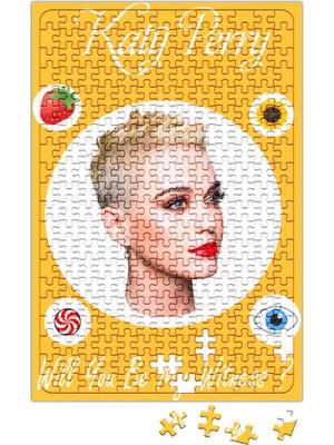 Baskı Dükkanı Katy Perry Witness Puzzle 240 Parça Yapboz