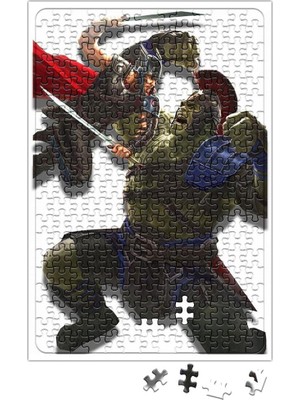 Baskı Dükkanı Thor Ragnarok Marvel Puzzle 240 Parça Yapboz