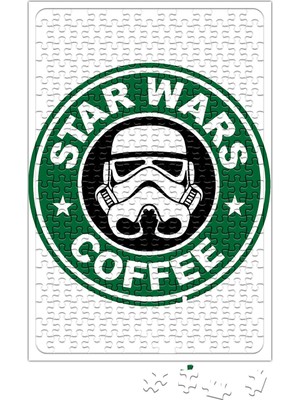Baskı Dükkanı Star Wars ''darth Vader Maske Puzzle 240 Parça Yapboz