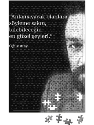 Baskı Dükkanı Oğuz Atay Söz Puzzle 240 Parça Yapboz
