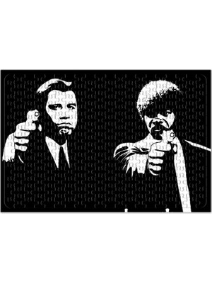 Baskı Dükkanı Pulp Fiction Vincent & Jules Puzzle 240 Parça Yapboz