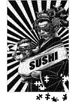 Baskı Dükkanı Sushi Puzzle 240 Parça Yapboz