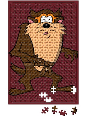 Baskı Dükkanı Looney Tunes Tasmanian Cazmanya Canavarı Puzzle 240 Parça