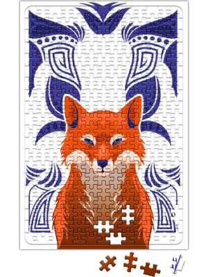 Baskı Dükkanı Fox Foxy Puzzle 240 Parça Yapboz