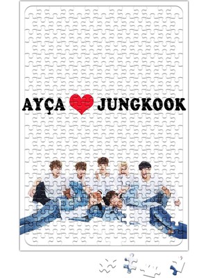 Baskı Dükkanı Kişiye Özel Bts Puzzle 240 Parça Yapboz