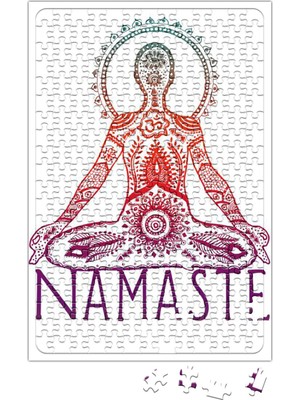Baskı Dükkanı Namaste Yoga Puzzle 240 Parça Yapboz