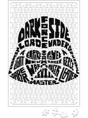 Baskı Dükkanı Star Wars Typography Puzzle 240 Parça Yapboz