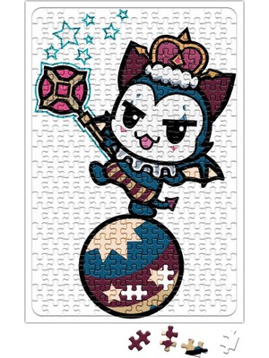 Baskı Dükkanı Water Brownie Magician Orion Art Woks Summoners War Puzzle