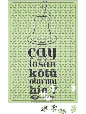 Baskı Dükkanı Leyla ile Mecnun Ismail Abi Söz Puzzle 240 Parça Yapboz