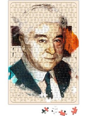 Baskı Dükkanı Aziz Nesin Illustrasyon Puzzle 240 Parça Yapboz