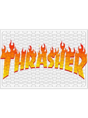 Baskı Dükkanı Transparent Thrasher Puzzle 240 Parça Yapboz