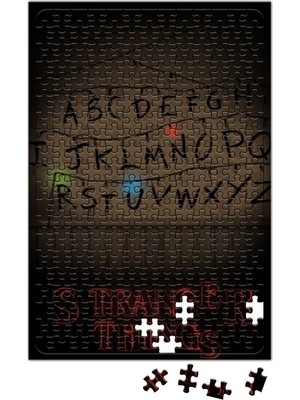 Baskı Dükkanı Stranger Things Puzzle 240 Parça Yapboz