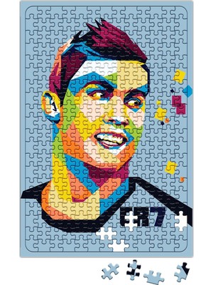 Baskı Dükkanı Cristiano Ronaldo Puzzle 240 Parça Yapboz
