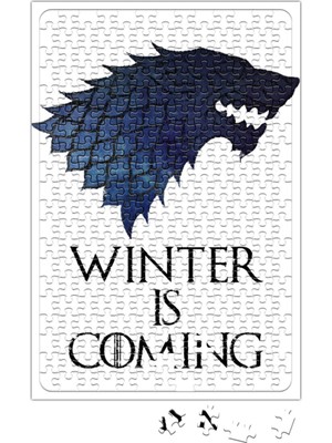 Baskı Dükkanı Stark Logo Game Of Thrones Puzzle 240 Parça Yapboz