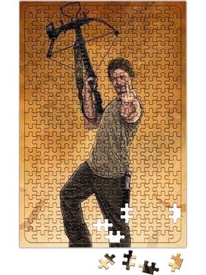Baskı Dükkanı The Walking Dead Daryl Puzzle 240 Parça Yapboz