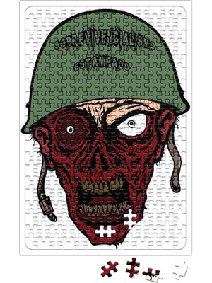Baskı Dükkanı Sobrevivente Zumbi Puzzle 240 Parça Yapboz