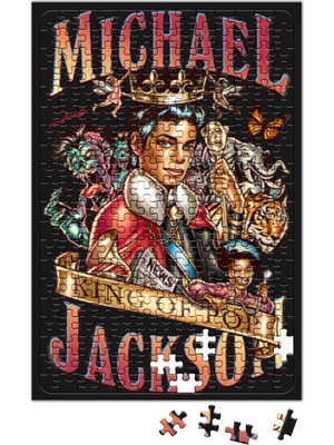 Baskı Dükkanı Music King Of Pop Mıckael Jackson Puzzle 240 Parça Yapboz