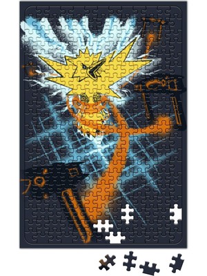 Baskı Dükkanı Movie Powering The Grid Puzzle 240 Parça Yapboz