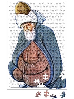 Baskı Dükkanı Mevlana Puzzle 240 Parça Yapboz