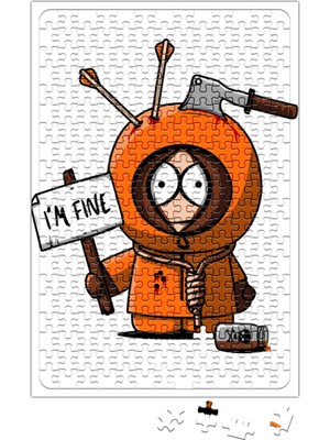 Baskı Dükkanı Kenny I'm Fine Puzzle 240 Parça Yapboz
