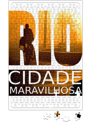 Baskı Dükkanı Rio Cidade Maravilhosa Puzzle 240 Parça Yapboz