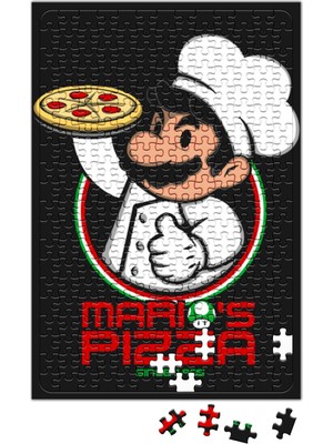 Baskı Dükkanı Mario Bros Mario's Pizza Puzzle 240 Parça Yapboz