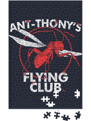 Baskı Dükkanı Ant Man Ant Thonys Flyıng Club Puzzle 240 Parça Yapboz