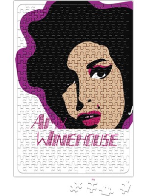 Baskı Dükkanı Amy Winehouse Puzzle 240 Parça Yapboz