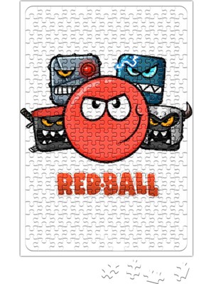 Baskı Dükkanı Red Ball Puzzle 240 Parça Yapboz