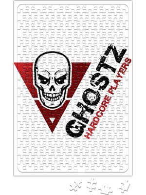 Baskı Dükkanı Ghostz Logo Preta 2017 Puzzle 240 Parça Yapboz