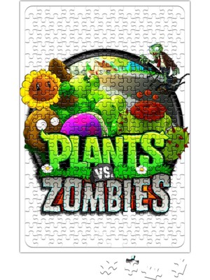 Baskı Dükkanı Plants ve Zombies Plants ve Zombies Puzzle 240 Parça Yapboz