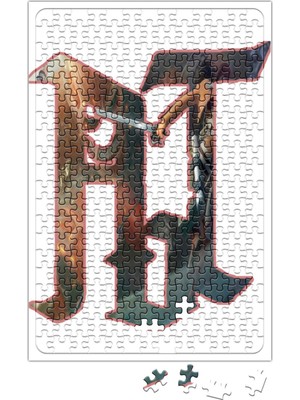 Baskı Dükkanı Attack On Titan Logo Puzzle 240 Parça Yapboz