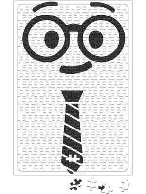 Baskı Dükkanı Gravata Nerd Kravat Puzzle 240 Parça Yapboz