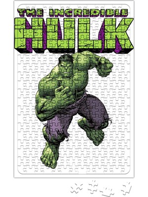 Baskı Dükkanı Hulk Puzzle 240 Parça Yapboz