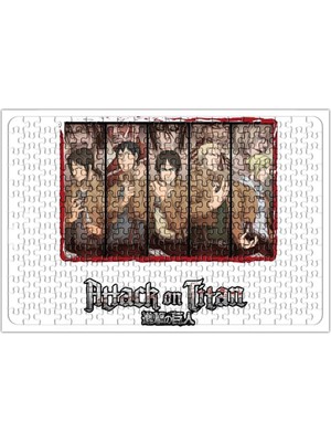 Baskı Dükkanı Attack On Titan 04 Puzzle 240 Parça Yapboz