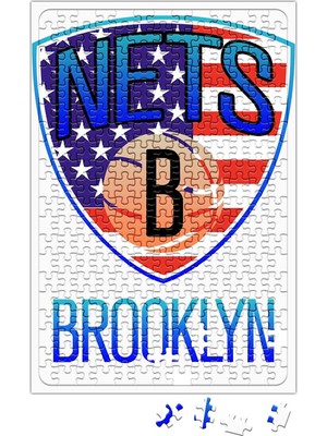 Baskı Dükkanı Brooklyn City Basketboll Puzzle 240 Parça Yapboz