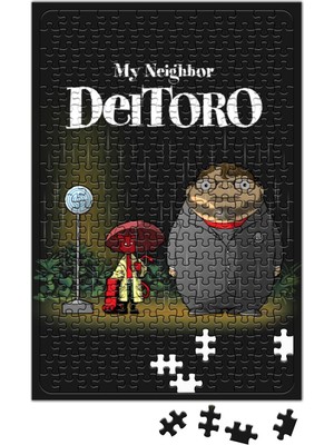 Baskı Dükkanı Totoro My Neighbor Deltoro Puzzle 240 Parça Yapboz