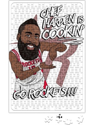 Baskı Dükkanı Shef Harden Puzzle 240 Parça Yapboz
