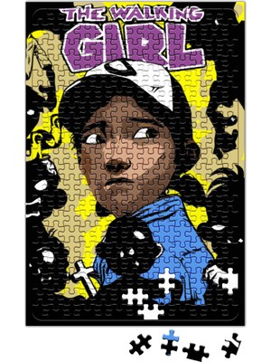 Baskı Dükkanı The Walking Girl Puzzle 240 Parça Yapboz